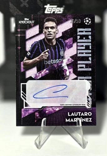 Lautaro Martinez 2026 Topps Knockout /50