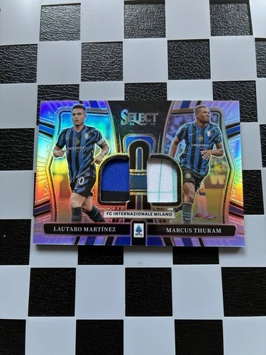 Lautaro Martinez / Marcus Thuram 2024 Panini Select