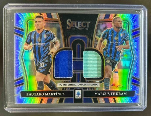 Lautaro Martinez / Marcus Thuram 2024 Panini Select