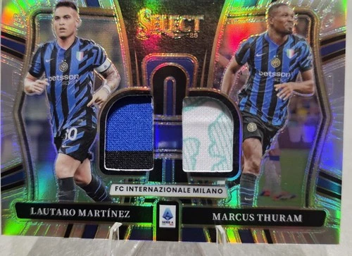 Lautaro Martinez / Marcus Thuram 2024 Panini Select Silver