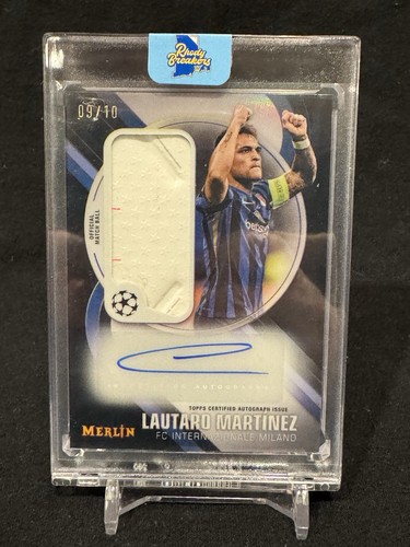 Lautaro Martinez 2024 Topps Merlin Chrome /10