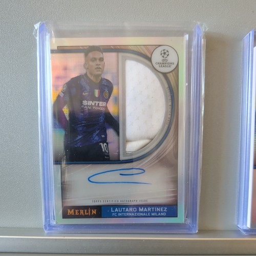 Lautaro Martinez 2021 Panini Merlin Chrome