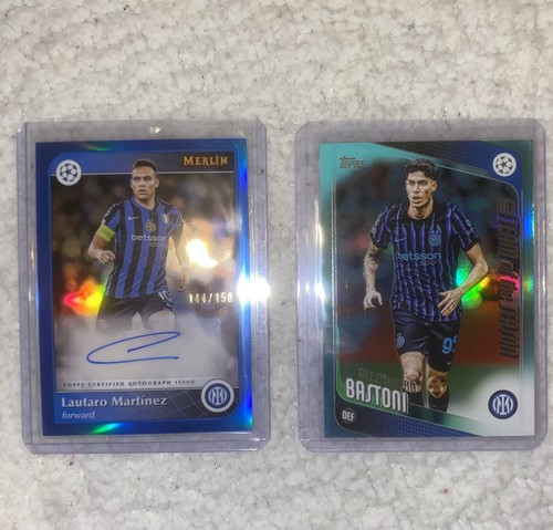 Lautaro Martinez 2024 Topps Merlin Chrome /150