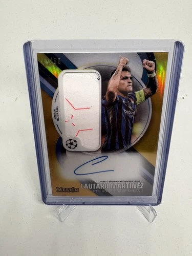 Lautaro Martinez 2024 Topps Merlin Chrome /50