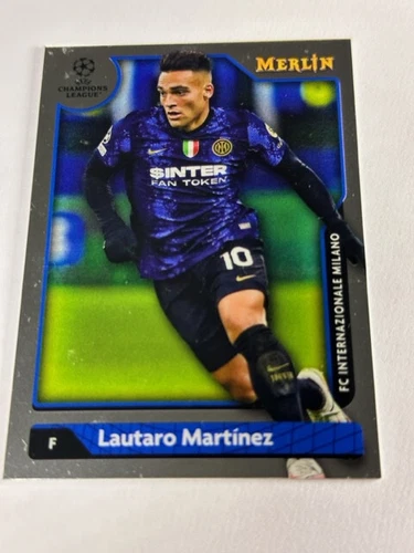 Lautaro Martinez 2021 Topps Merlin Chrome