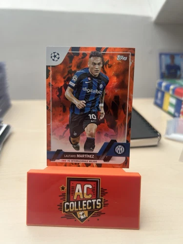 Lautaro Martinez 2022 Topps Merlin Chrome