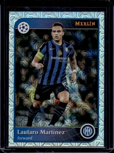 Lautaro Martinez 2024 Topps Merlin Chrome Refractor #22