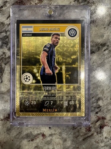 Lautaro Martinez 2025 Topps Merlin Chrome Superfractor /1