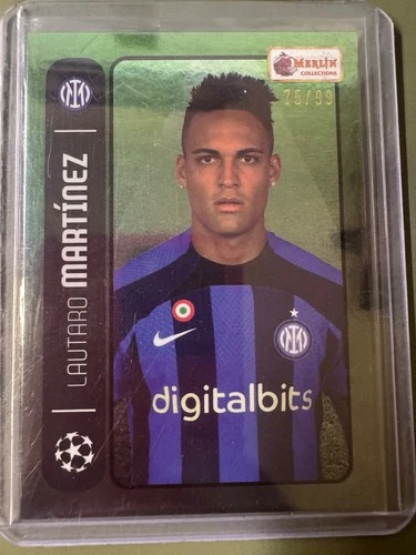 Lautaro Martinez 2022 Topps Merlin Heritage 98 /49