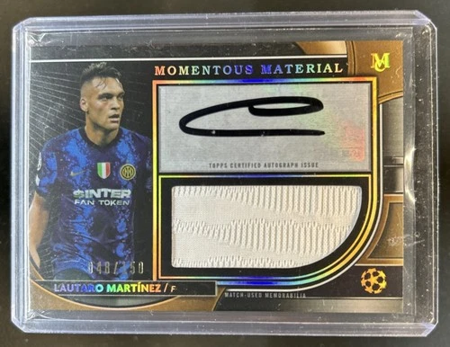 Lautaro Martinez 2021 Topps Museum /150