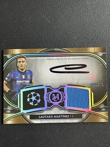Lautaro Martinez 2021 Topps Museum /250