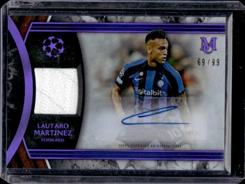 Lautaro Martinez 2022 Topps Museum Amethyst /99