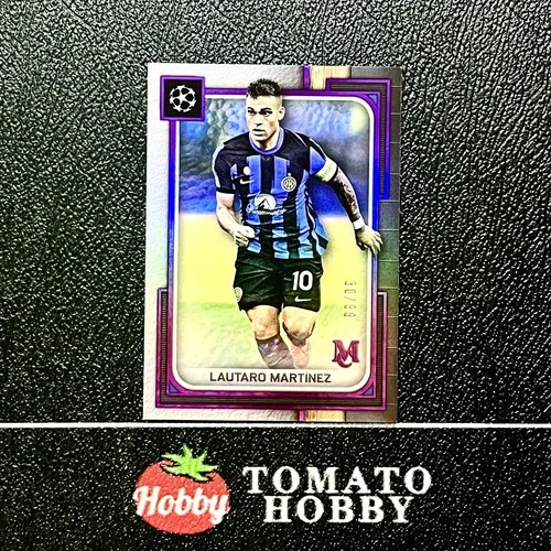Lautaro Martinez 2023 Topps Museum Amethyst /99