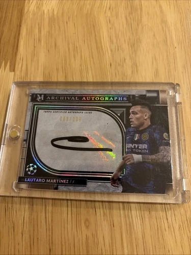 Lautaro Martinez 2021 Topps Museum Collection /299