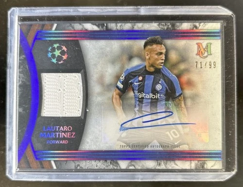 Lautaro Martinez 2023 Topps Museum Collection Amethyst /99