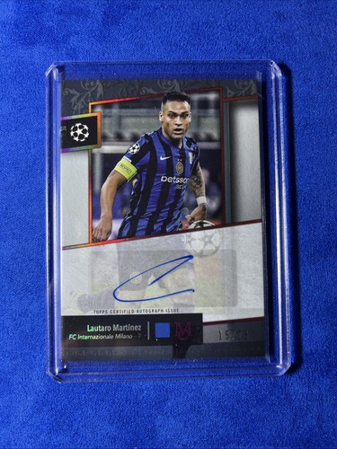Lautaro Martinez 2024 Topps Museum Collection Ruby /25