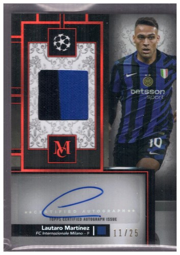 Lautaro Martinez 2024 Topps Museum Collezione /25