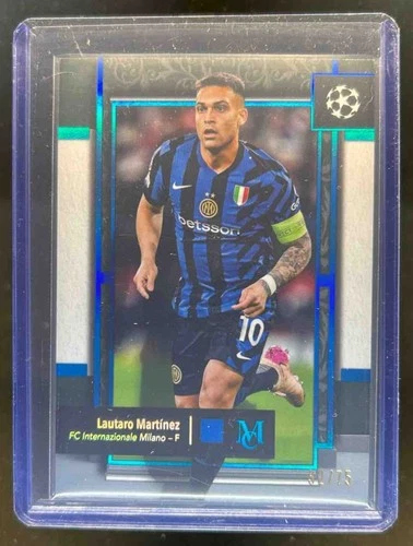 Lautaro Martinez 2024 Topps Museum Sapphire /75