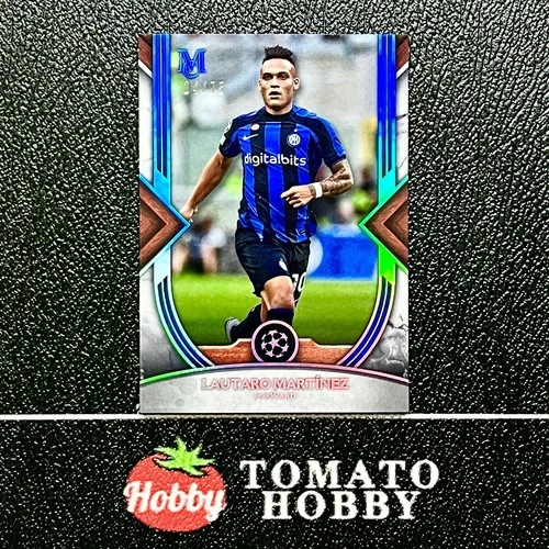 Lautaro Martinez 2022 Topps Museum Sapphire Blue /75