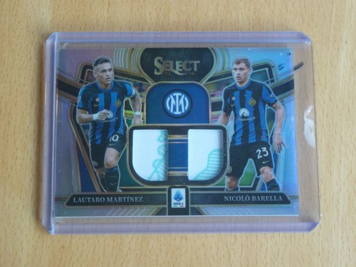 Lautaro Martinez & Nicolo Barella 2023 Panini Serie A Select