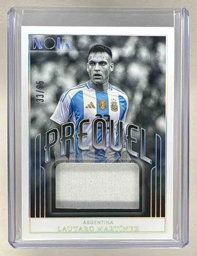 Lautaro Martinez 2024 Panini Noir /65