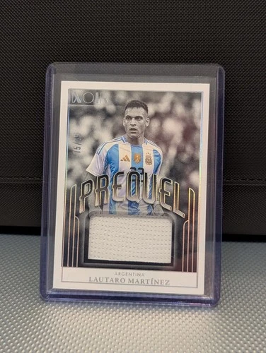 Lautaro Martinez 2024 Panini Noir /65