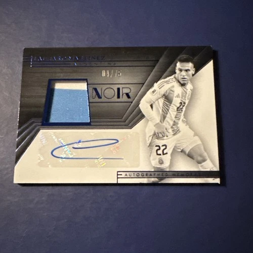 Lautaro Martinez 2024 Panini Noir /75