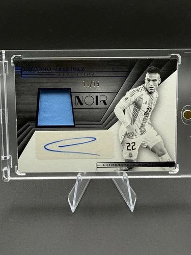 Lautaro Martinez 2024 Panini Noir Black & White /75