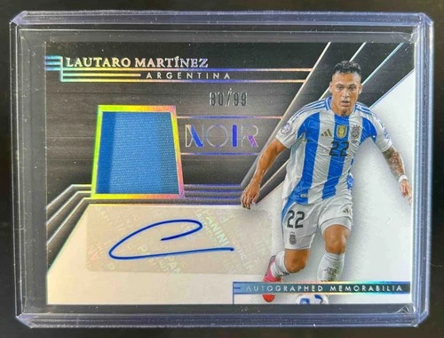 Lautaro Martinez 2024 Panini Noir Color /99