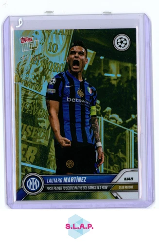 Lautaro Martinez 2024 Topps Now Gold /50