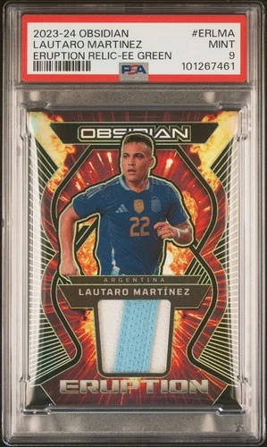 Lautaro Martinez 2023 Panini Obsidian 1/2