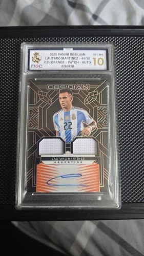 Lautaro Martinez 2025 Panini Obsidian /50
