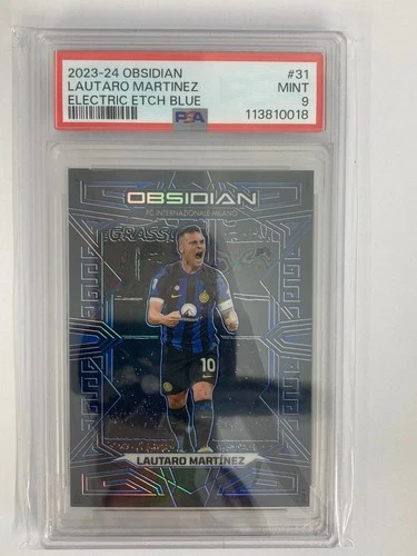 Lautaro Martinez 2024 Panini Obsidian Blue /20