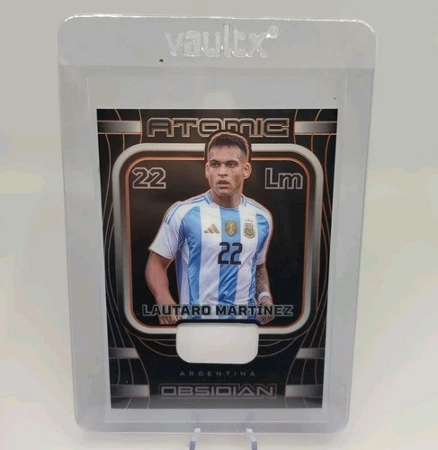 Lautaro Martinez 2023 Panini Obsidian Orange /99