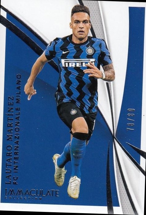 Lautaro Martinez 2021 Panini Immaculate Collection