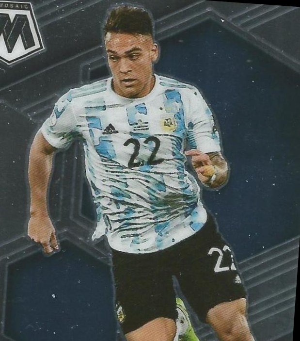 Lautaro Martinez 2021 Panini Mosaic Road to FIFA World Cup
