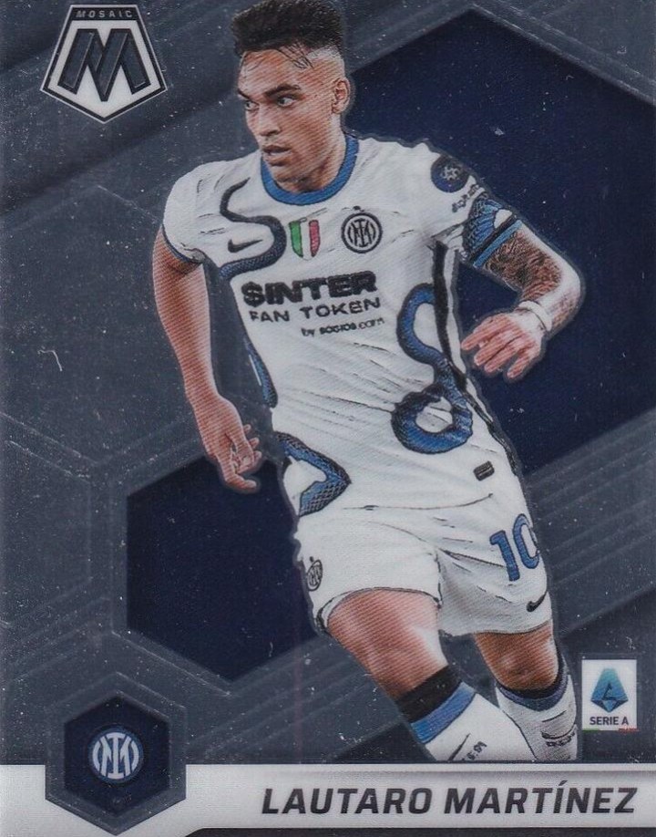 Lautaro Martinez 2021 Panini Mosaic Serie A
