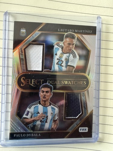 Lautaro Martinez, Paulo Dybala 2022 Panini Select FIFA