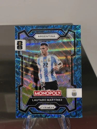 Lautaro Martinez 2026 Panini Prizm Blue