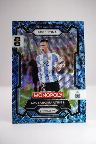 Lautaro Martinez 2026 Panini Prizm Blue Prizm