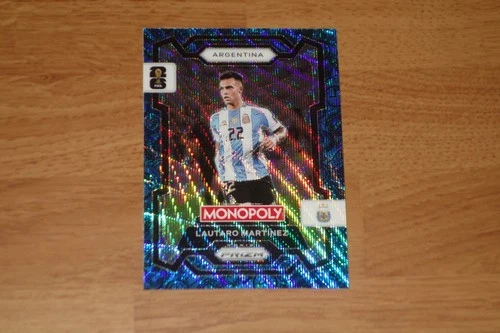 Lautaro Martinez 2026 Panini Prizm Broadway Blue Prizm