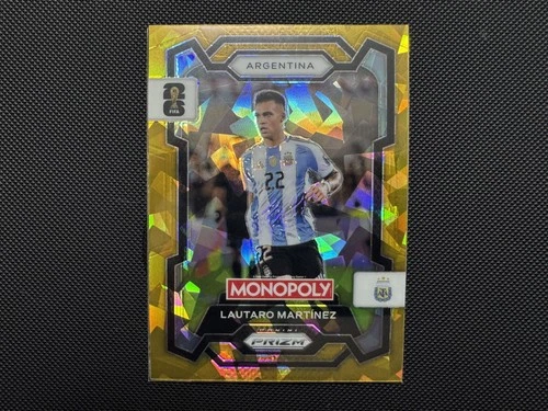 Lautaro Martinez 2026 Panini Prizm Cracked Ice