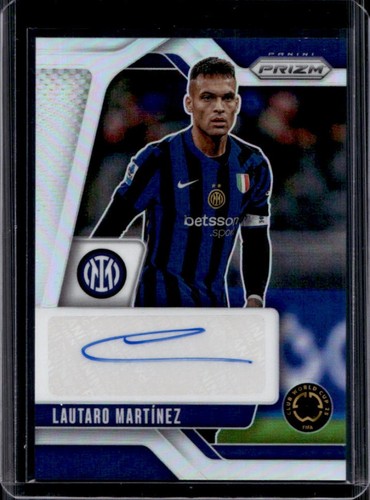 Lautaro Martinez 2025 Panini Prizm FIFA Club World Cup Argento /99