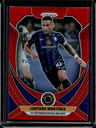 Lautaro Martinez 2025 Panini Prizm FIFA Club World Cup Rosso /199