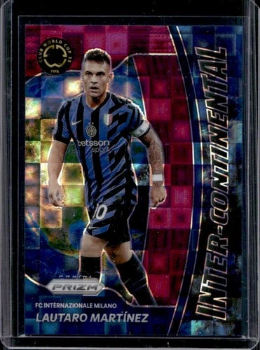 Lautaro Martinez 2025 Panini Prizm FIFA World Cup Purple Pandora /49