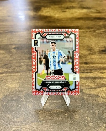 Lautaro Martinez 2026 Panini Prizm Free Parking Prizm
