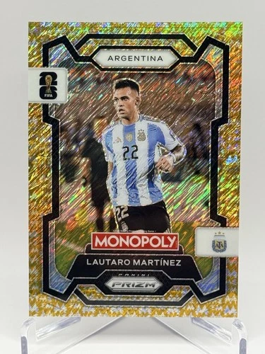 Lautaro Martinez 2026 Panini Prizm Gold Shimmer /500