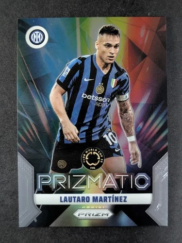 Lautaro Martinez 2025 Panini Prizm Prizmatic