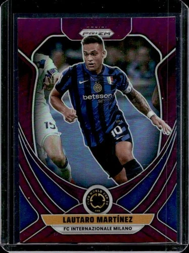 Lautaro Martinez 2025 Panini Prizm Purple /125