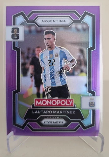 Lautaro Martinez 2026 Panini Prizm Purple Prizm /99